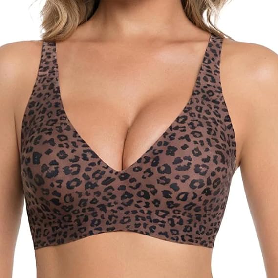 Сутиен с дълбоко V-образно без банели
